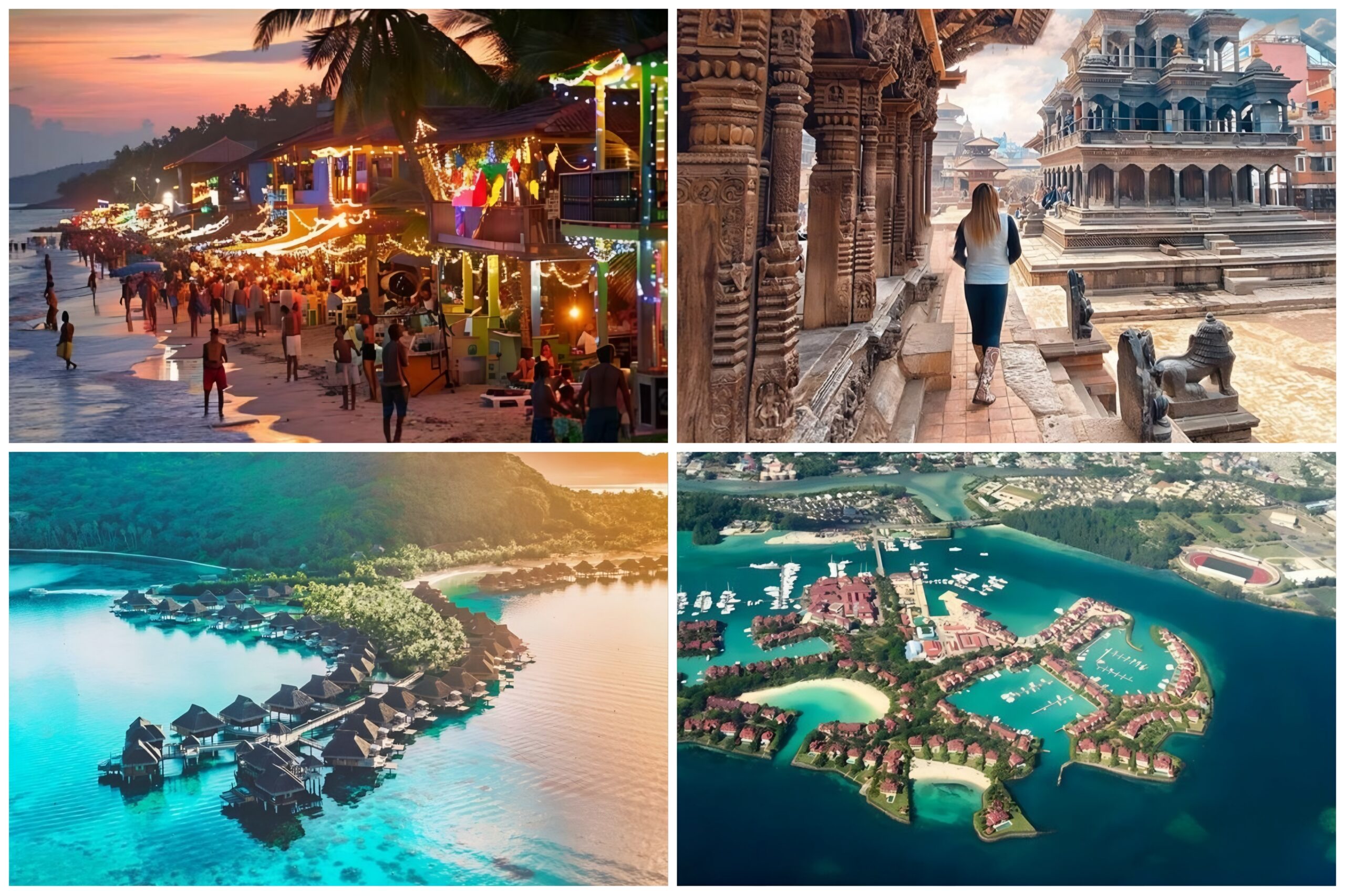 Cheapest vs. Most Expensive Holiday Trips in the World